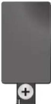 AGFA AF 5076MS - Τοποθέτηση ή αλλαγή της μπαταρίας του τηλεχειριστηρίου - 2