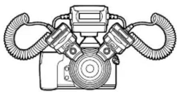 OLYMPUS STF8 - Montage der Blitze - 7