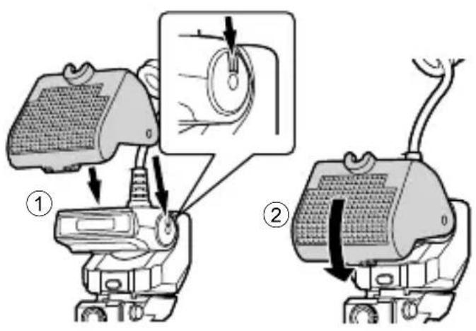 OLYMPUS STF8 - Utilisation du diffuseur - 1