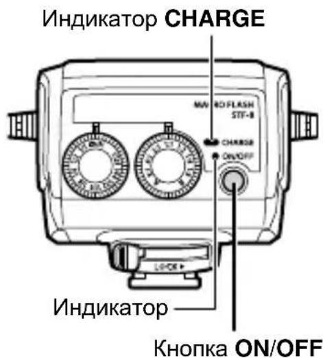 OLYMPUS STF8 - Нажмите кнопку ON/OFF. - 1