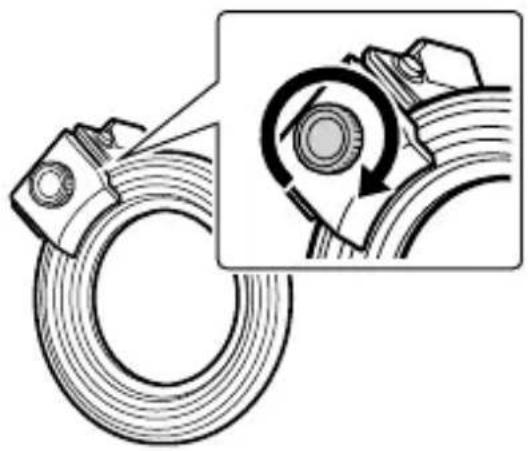 OLYMPUS STF8 - Tighten the screws to secure the joint to the lens ring. - 1