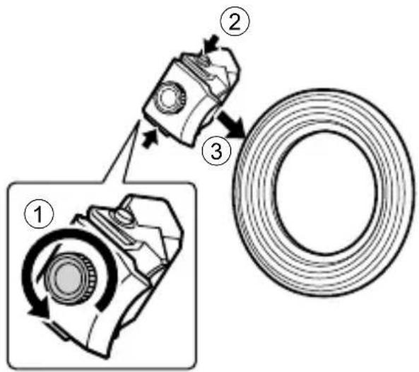 OLYMPUS STF8 - 裝入電池 - 2