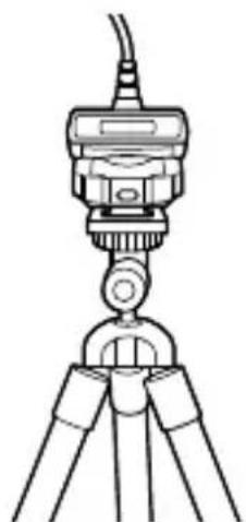 OLYMPUS STF8 - Instalace světelného zdroje na stativ - 1