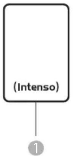 INTENSO 3.5 Memory Center - Inhoud verpakking - 1