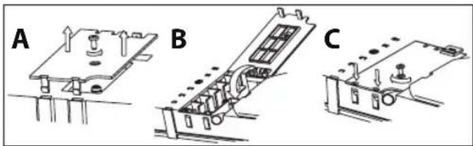 WHIRLPOOL ACM804BA - Anslutning till kopplingsplinten - 1