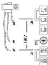 WHIRLPOOL ACM804BA - Connection to the terminal block - 3