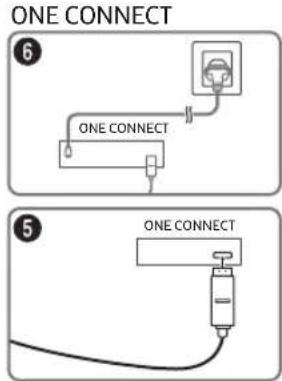 SAMSUNG QE85Q900RAT - Ligação do television ao One Connect - 3