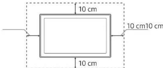 SAMSUNG QE85Q900RAT - Providing proper ventilation for your TV - 2