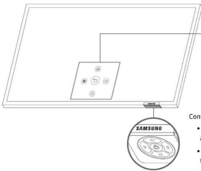SAMSUNG QE85Q900RAT - Using the TV Control Stick - 1