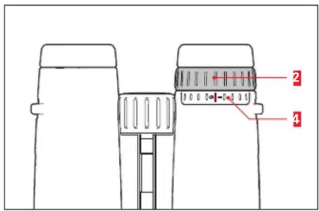 LEICA Trinovid 8x42 HD - AJUSTE DE LA DISTANCIA DE LOS OJOS - 2