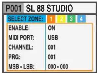 Studiologic SL88 Studio - How to create a new Group or edit existing one - 4
