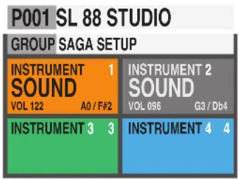 Studiologic SL88 Studio - Zone Edit - 1
