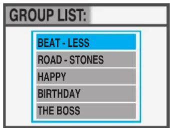 Studiologic SL88 Studio - Comment créé un nouveau groupe ou en modifier un - 1