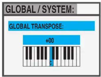 Studiologic SL88 Studio - GLOBAL / SYSTEM - 1