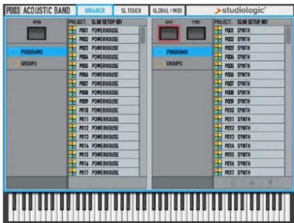 Studiologic SL88 Studio - SL Editor - 2