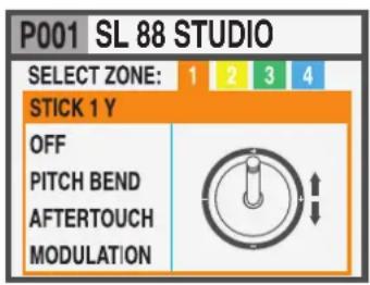 Studiologic SL88 Studio - Come programmare gli Stick - 1