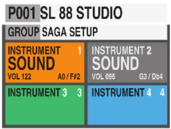 Studiologic SL88 Studio - Zoneneinstellung (Zone Edit) - 1