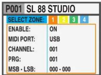 Studiologic SL88 Studio - ZONEEDIT - 1