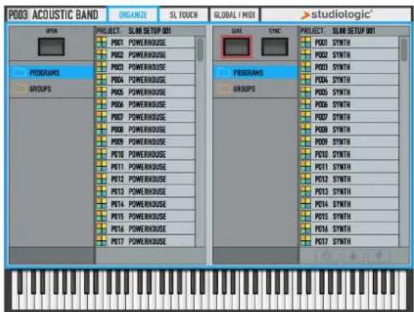 Studiologic SL88 Studio - SL Editor - 2