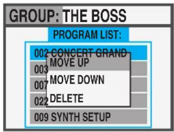 Studiologic SL88 Studio - How to create a new Group or edit existing one - 3