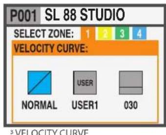 Studiologic SL88 Studio - Zone Edit - 3