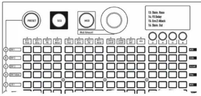 Arturia MatrixBrute - 5.2.Mode MOD - 1
