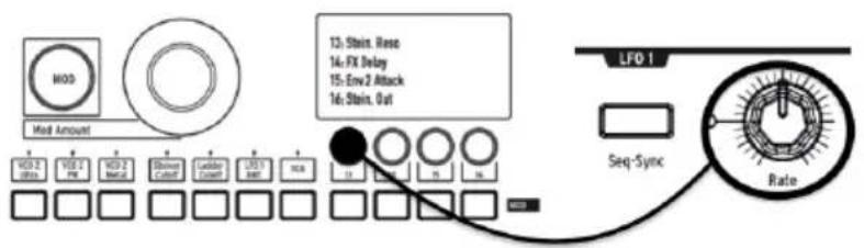 Arturia MatrixBrute - LFO/Aftertouch/Matrice - 5