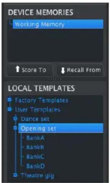 Arturia MiniBrute 2S - La partie Template Browser - 1
