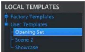 Arturia MiniBrute 2S - La partie Local Templates - 1