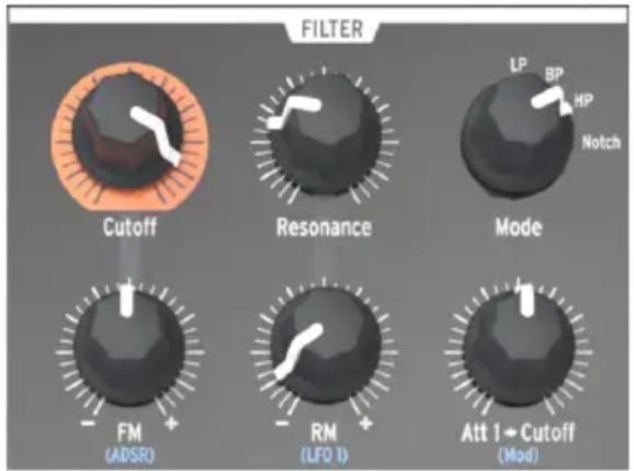 Arturia MiniBrute 2S - La Partie Filter - 1