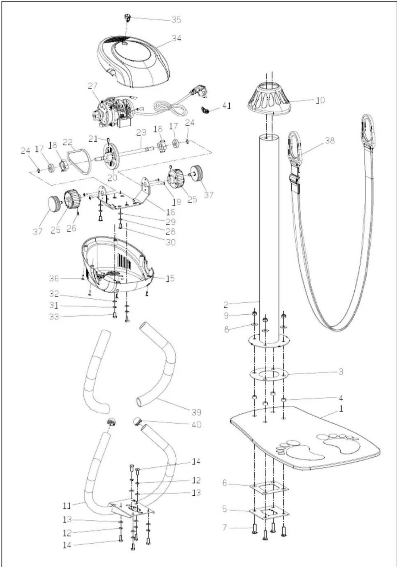 BH FITNESS Tactile Tonic G225 - 170 258 - 1
