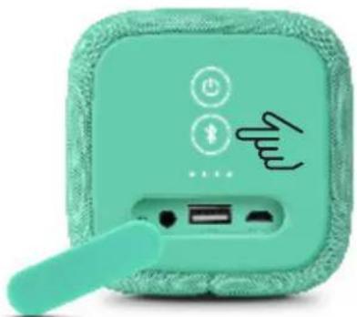 FRESH N REBEL Rockbox Bold L - Nacisnij przycisk Bluetooth. - 1