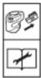 DEWALT DCM561P1QW - Markings on Tool - 5