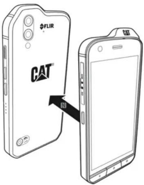 CAT S61 - ENVOYER DU CONTENU VIA NFC - 1