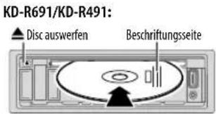 JVC KDR492 - Starten Sie die Wiedergabe - 1