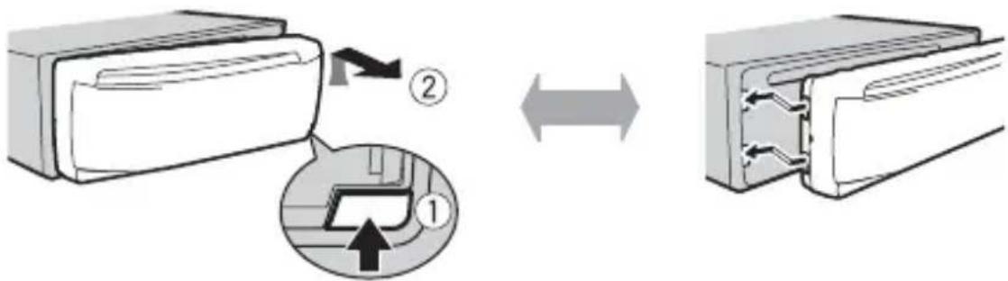 PIONEER DEHS3000BT - Detach Attach - 1