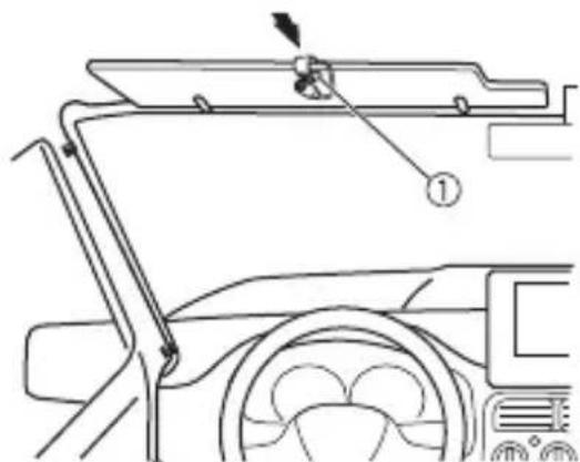PIONEER DEHS3000BT - Pour installer l'appareil sur le pare-soleil - 2