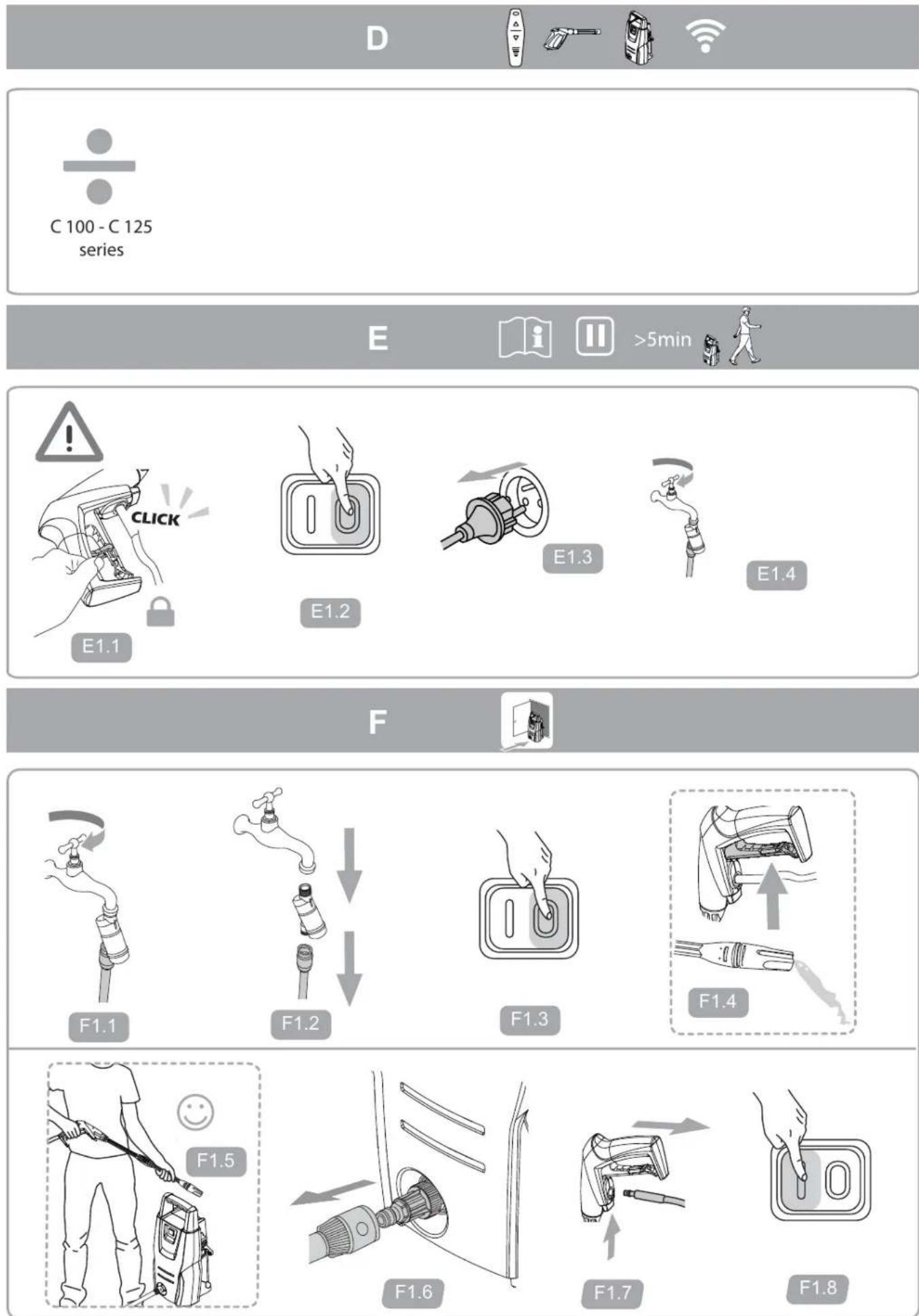 NILFISK C 125.76 Home XTRA - G Mantenimiento, inspeccion y reparacion - 6