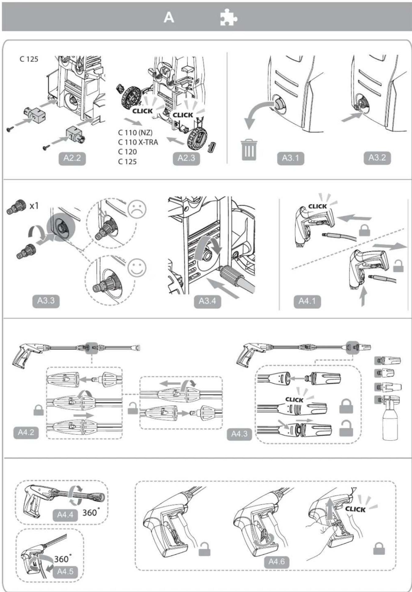 NILFISK C 125.76 Home XTRA - G Mantenimiento, inspeccion y reparacion - 3