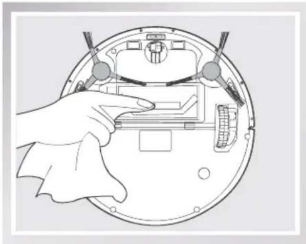 ECOVACS Deebot DM88 - Reinigen der direkten Einsaugoption - 1
