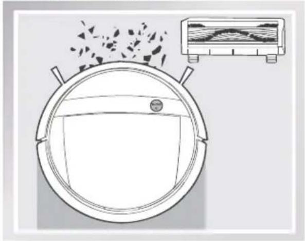 ECOVACS Deebot DM88 - Wählen einer Saugoption - 1