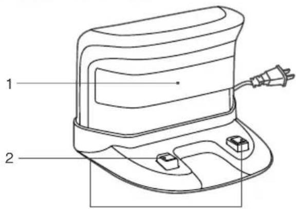 ECOVACS Deebot DM88 - Diagramma del prodotto - 4