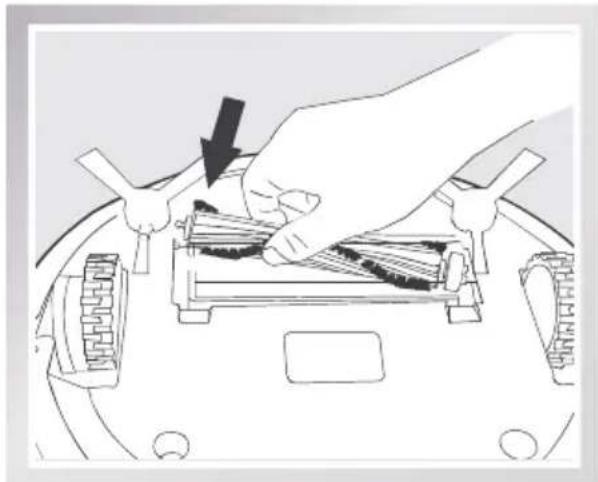 ECOVACS Deebot DM88 - Installazione dell'opzione spazzola principale - 1