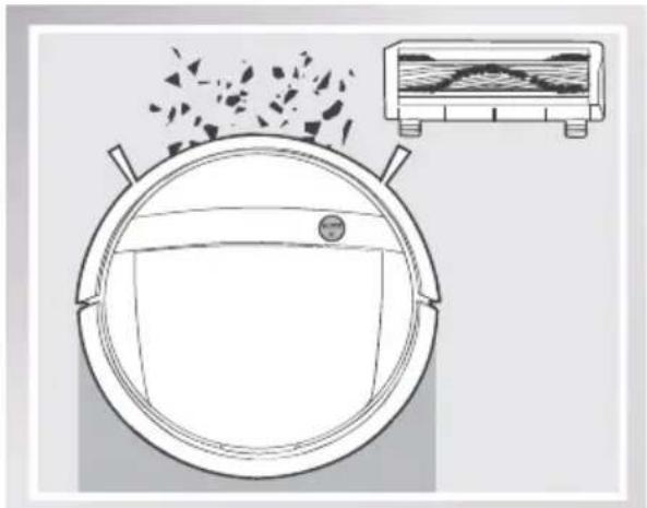 ECOVACS Deebot DM88 - Scelta di un'opzione di aspirazione - 1