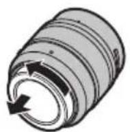 PANASONIC Leica DG Summilux 12mm f1.4 ASPH - Attaching/Detaching the Lens - 1