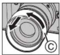 PANASONIC Leica DG Summilux 12mm f1.4 ASPH - Temporarily Storing the Lens Hood - 1