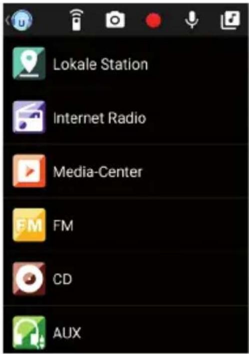 Imperial Dabman i400 - Hauptmenu - 2