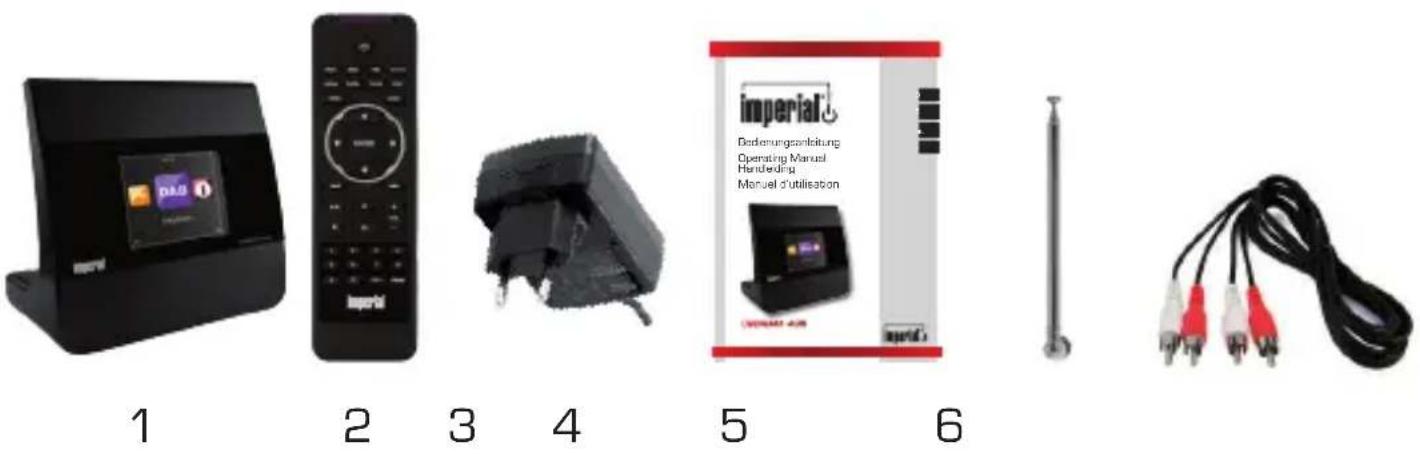 Imperial Dabman i400 - LIEFERUMFANG - 1