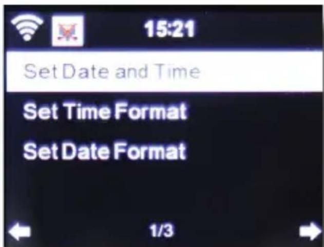 Imperial Dabman i400 - Date &amp; Time - 1