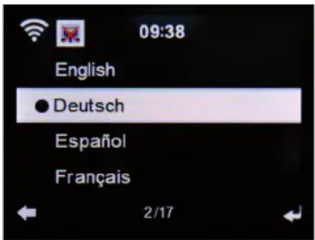 Imperial Dabman i400 - Language - 1